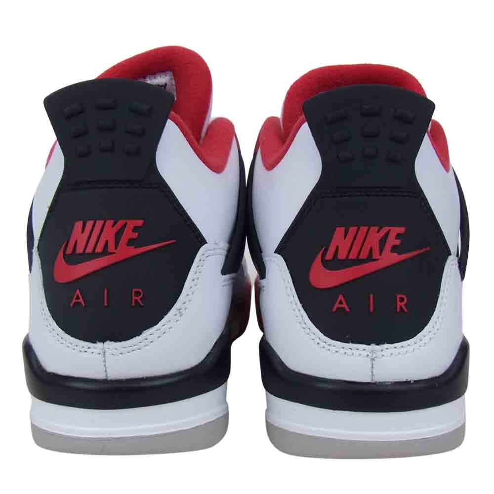 NIKE ナイキ 408452-160 AIR JORDAN 4 RETRO Fire Red エアジョーダン レトロ ファイアレッド マルチカラー系 25cm【中古】