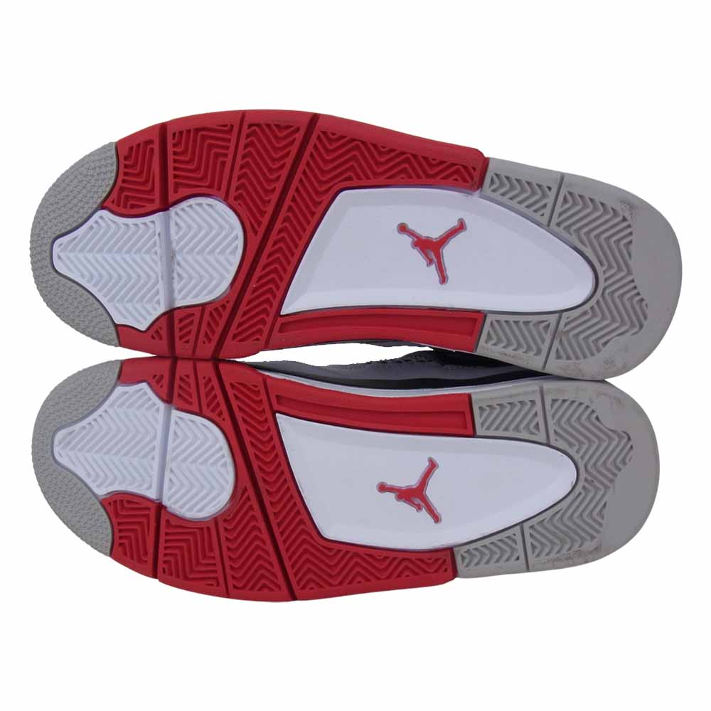 NIKE ナイキ 408452-160 AIR JORDAN 4 RETRO Fire Red エアジョーダン レトロ ファイアレッド マルチカラー系 25cm【中古】
