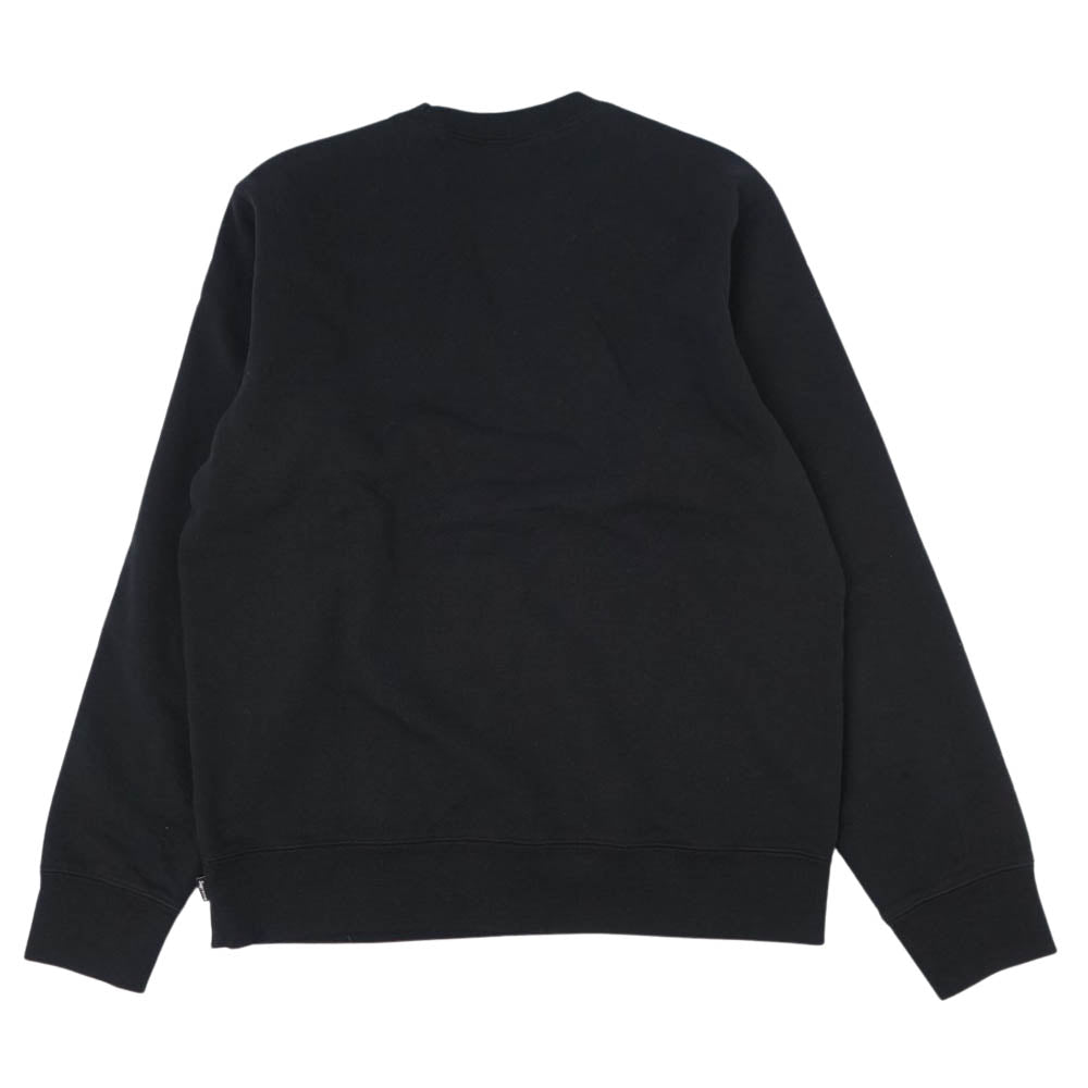 Supreme シュプリーム 20SS Cutout Logo Crewneck カットアウト ロゴ クルーネック スウェット ブラック系 M【中古】