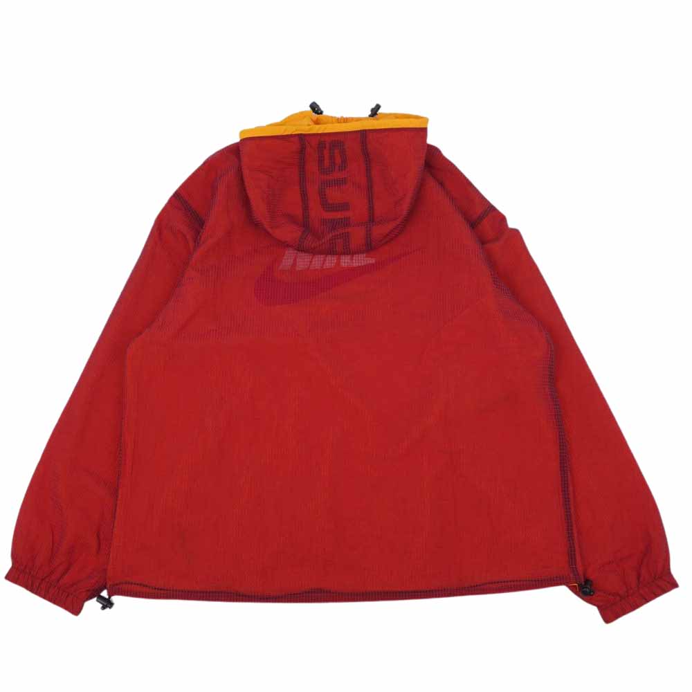 Supreme シュプリーム 20AW CW9695-677 × ナイキ NIKE Jewel Reversible Ripstop Anorak ジュエル リバーシブル リップストップ アノラック パーカー オレンジ系 L【新古品】【未使用】【中古】