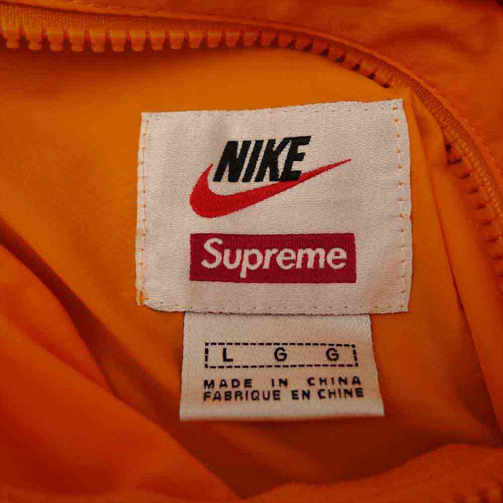 Supreme シュプリーム 20AW CW9695-677 × ナイキ NIKE Jewel Reversible Ripstop Anorak ジュエル リバーシブル リップストップ アノラック パーカー オレンジ系 L【新古品】【未使用】【中古】