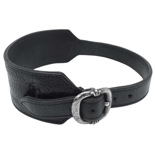 CHROME HEARTS クロムハーツ（原本無） R&R ロックンロール ブレスレット ブラック系【中古】