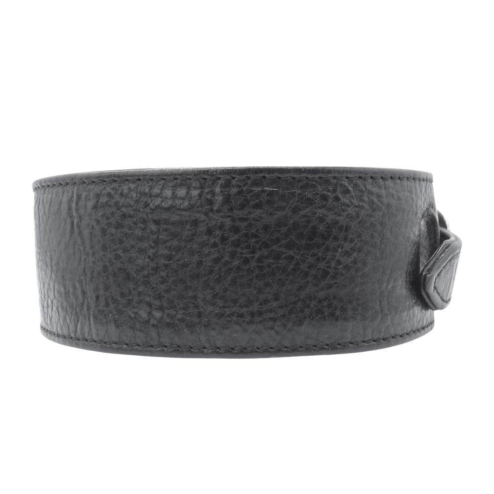 CHROME HEARTS クロムハーツ（原本無） R&R ロックンロール ブレスレット ブラック系【中古】