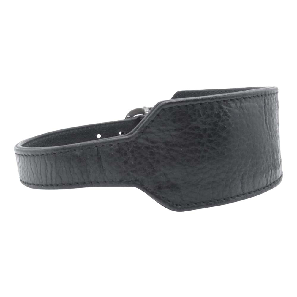 CHROME HEARTS クロムハーツ（原本無） R&R ロックンロール ブレスレット ブラック系【中古】