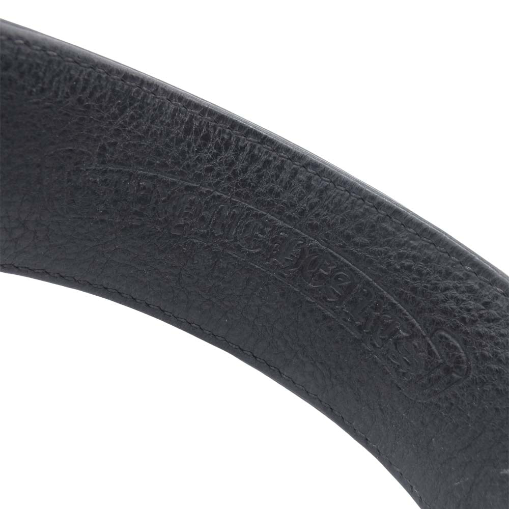 CHROME HEARTS クロムハーツ（原本無） R&R ロックンロール ブレスレット ブラック系【中古】