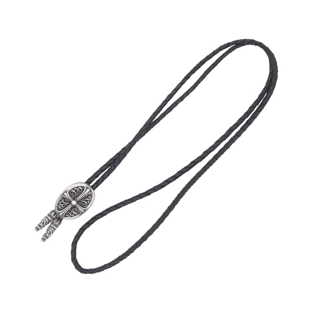 CHROME HEARTS クロムハーツ（原本有） BOLOTIE OVAL TINY タイニー クラシック ループ タイ ブラック系【中古】