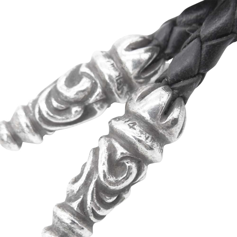 CHROME HEARTS クロムハーツ（原本有） BOLOTIE OVAL TINY タイニー クラシック ループ タイ ブラック系【中古】