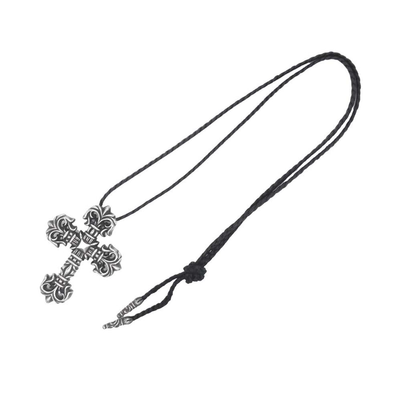 CHROME HEARTS クロムハーツ（原本無） フィリグリー クロス スモール ペンダント シルバー系【中古】