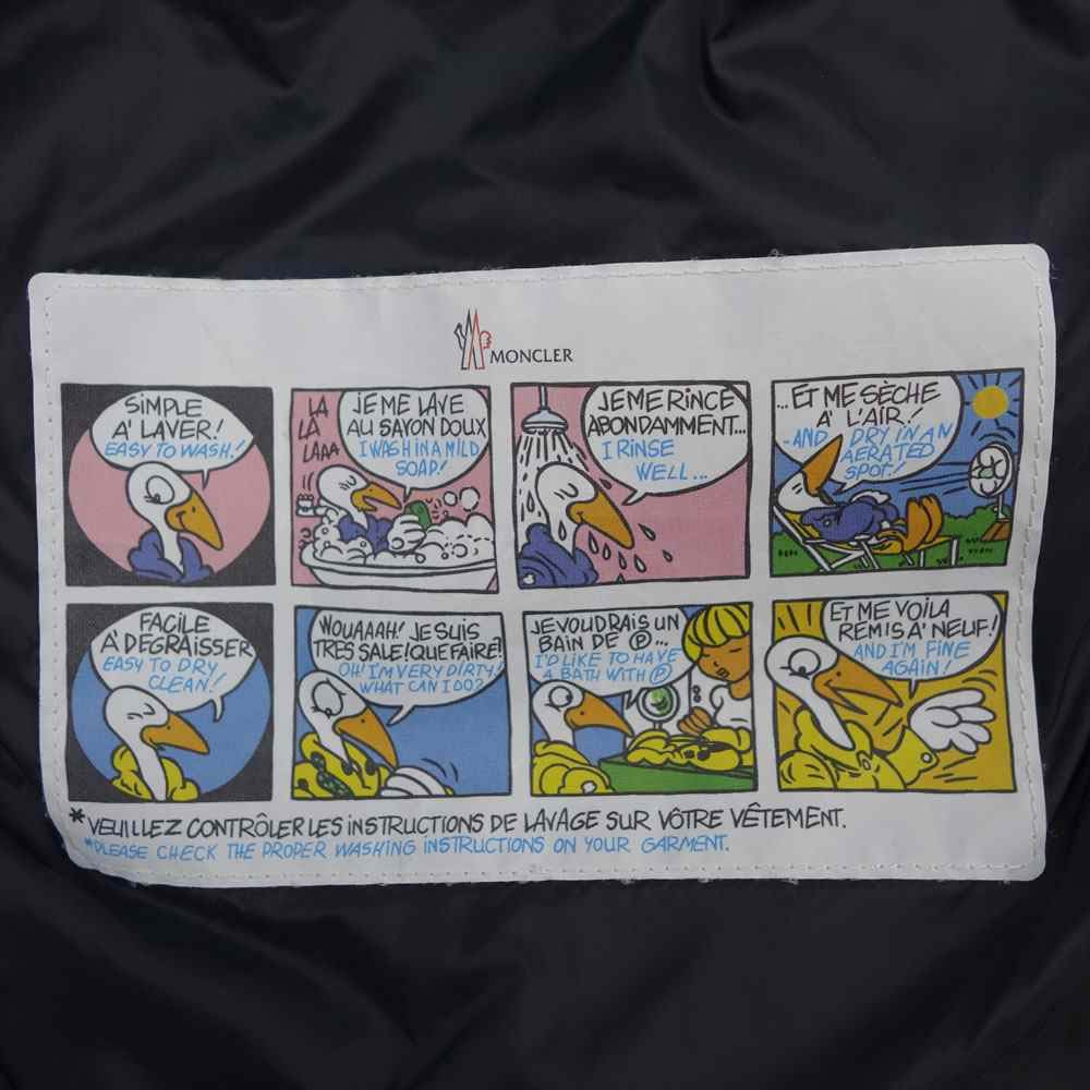 MONCLER モンクレール MONTGENEVRE モンジュネーブル ブラック系 2【中古】