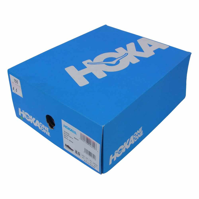 HOKA ONE ONE ホカ オネオネ 1016723-BWHT-08.5 M CLIFTON 4 クリフトン スニーカー ブラック系 26.5cm【中古】