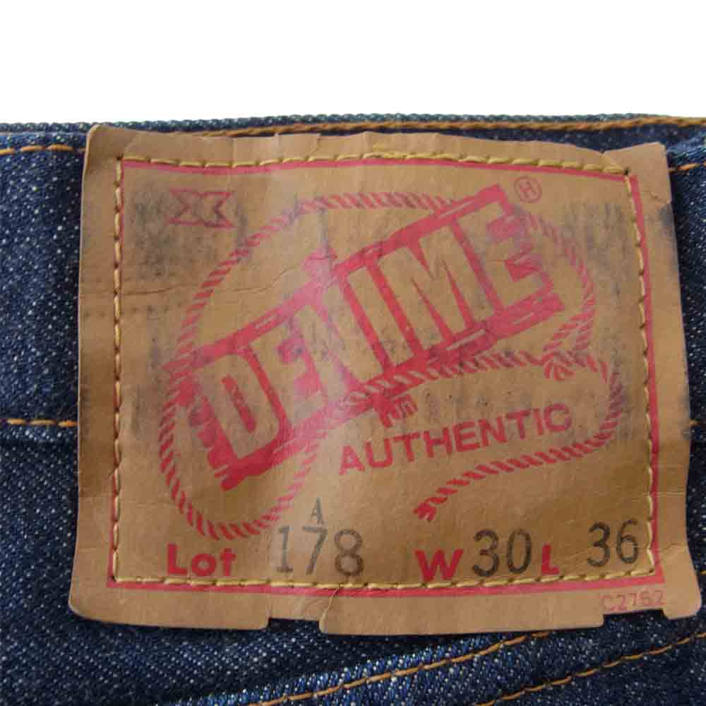 Denime ドゥニーム 178A オリゾンティ製 旧ドゥニーム セルビッチ インディゴブルー系 30【中古】