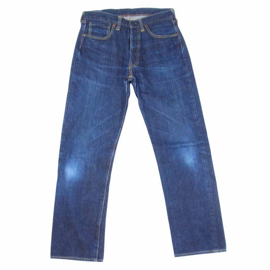 The REAL McCOY'S ザリアルマッコイズ 926 月桂樹ボタン セルビッチ 赤耳 裏リベット インディゴブルー系 29【中古】