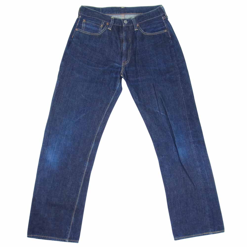 The REAL McCOY'S ザリアルマッコイズ JOE McCOY ジョーマッコイ 901ｚ 革パッチ セルビッチ 裏リベット インディゴブルー系 29【中古】