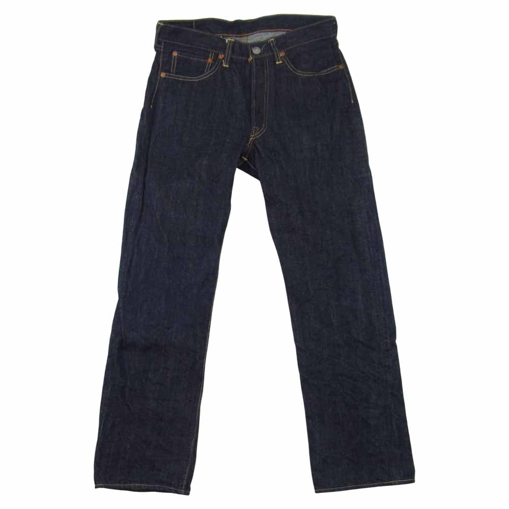 The REAL McCOY'S ザリアルマッコイズ JOE McCOY ジョーマッコイ 906 革パッチ セルビッチ 裏リベット インディゴブルー系 29【中古】