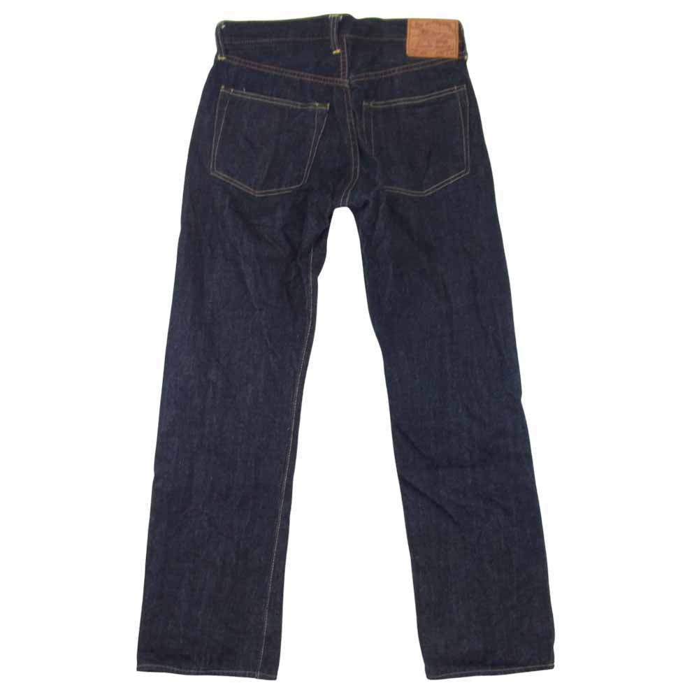 The REAL McCOY'S ザリアルマッコイズ JOE McCOY ジョーマッコイ 906 革パッチ セルビッチ 裏リベット インディゴブルー系 29【中古】