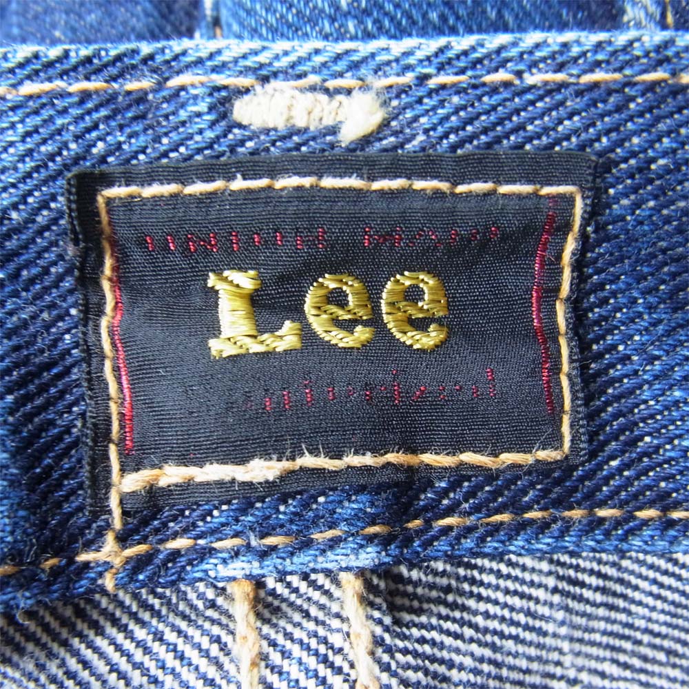 The REAL McCOY'S ザリアルマッコイズ × Lee リー 復刻 101Z ジップフライ デニム インディゴブルー系 29【中古】