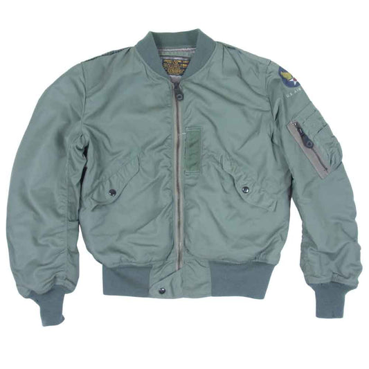 The REAL McCOY'S ザリアルマッコイズ L-2B BLUE ANCHOR OVERALL ブルー アンカー オーバーオール 実名復刻 フライト カーキ系 XS【中古】