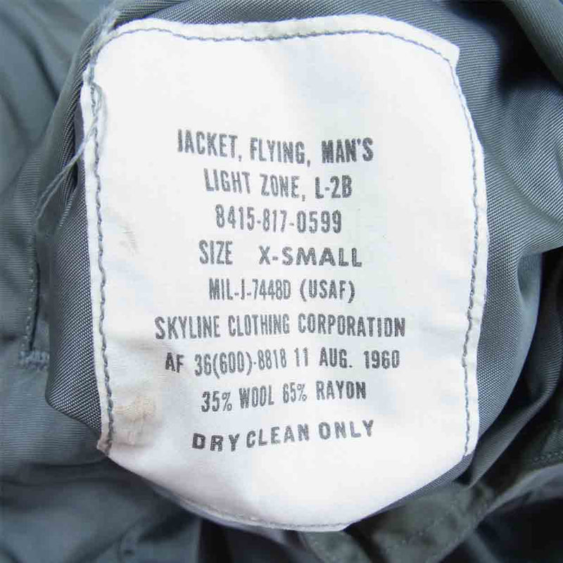 The REAL McCOY'S ザリアルマッコイズ L-2B SKYLINE CLOTHING