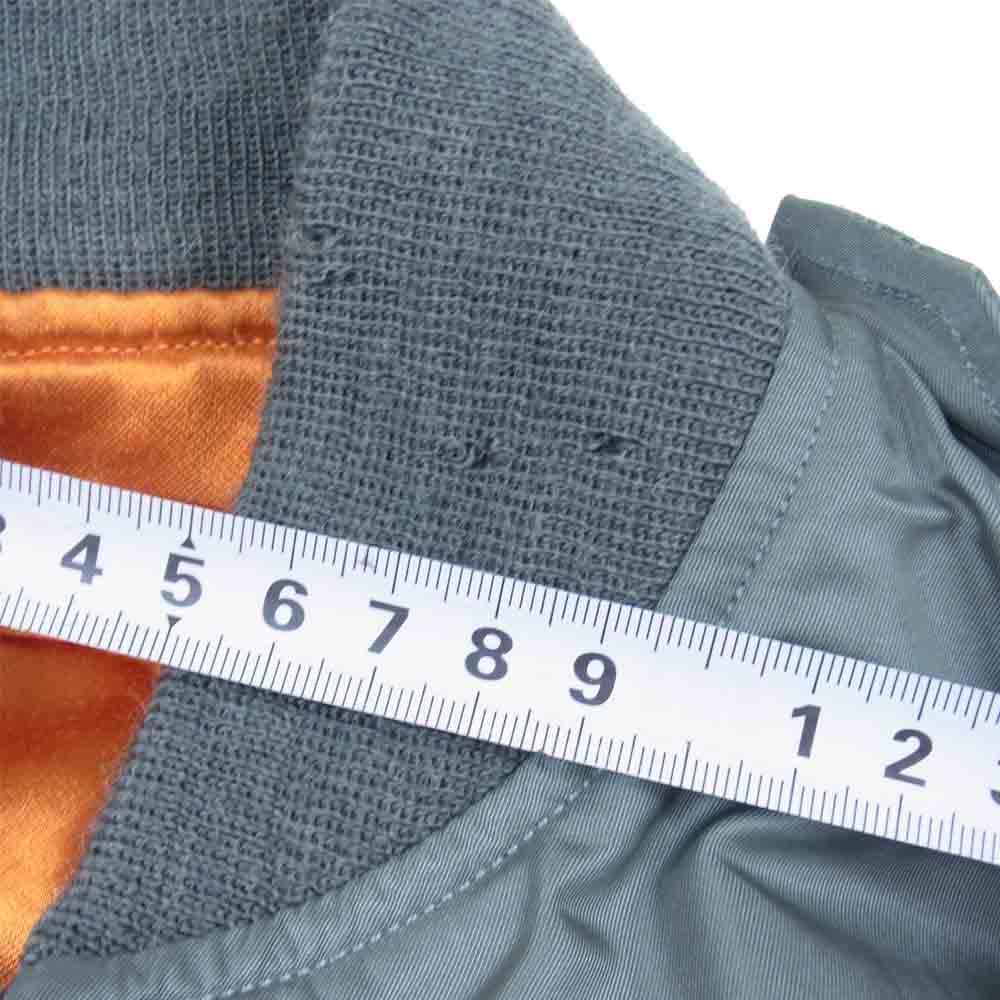 The REAL McCOY'S ザリアルマッコイズ L-2B SKYLINE CLOTHING スカイラインクロージング 実名復刻 フライト カーキ系 XS【中古】