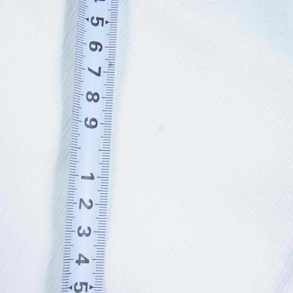 FRED PERRY フレッドペリー FZ1710 EDIFICE 別注 SOLOTEX PIQUE SHIRT 半袖 月桂樹 リネン ポロシャツ ホワイト系 M【中古】