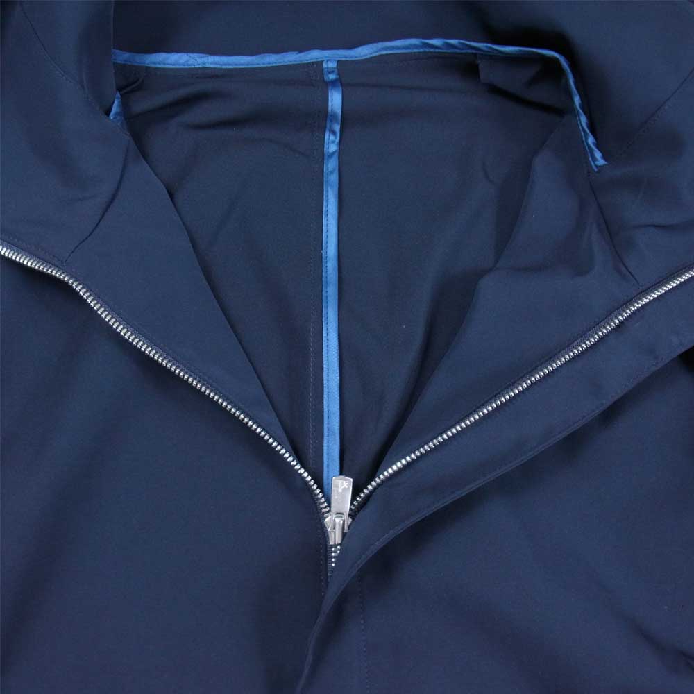EDIFICE エディフィス 18-011-300-1000-1-0 Zip Up Parka ジップアップ パーカー ネイビー系 M【中古】