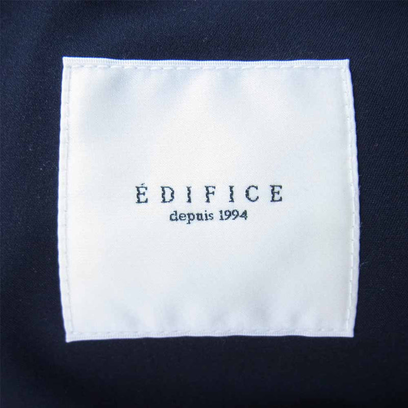 EDIFICE エディフィス 18-011-300-1000-1-0 Zip Up Parka ジップアップ パーカー ネイビー系 M【中古】