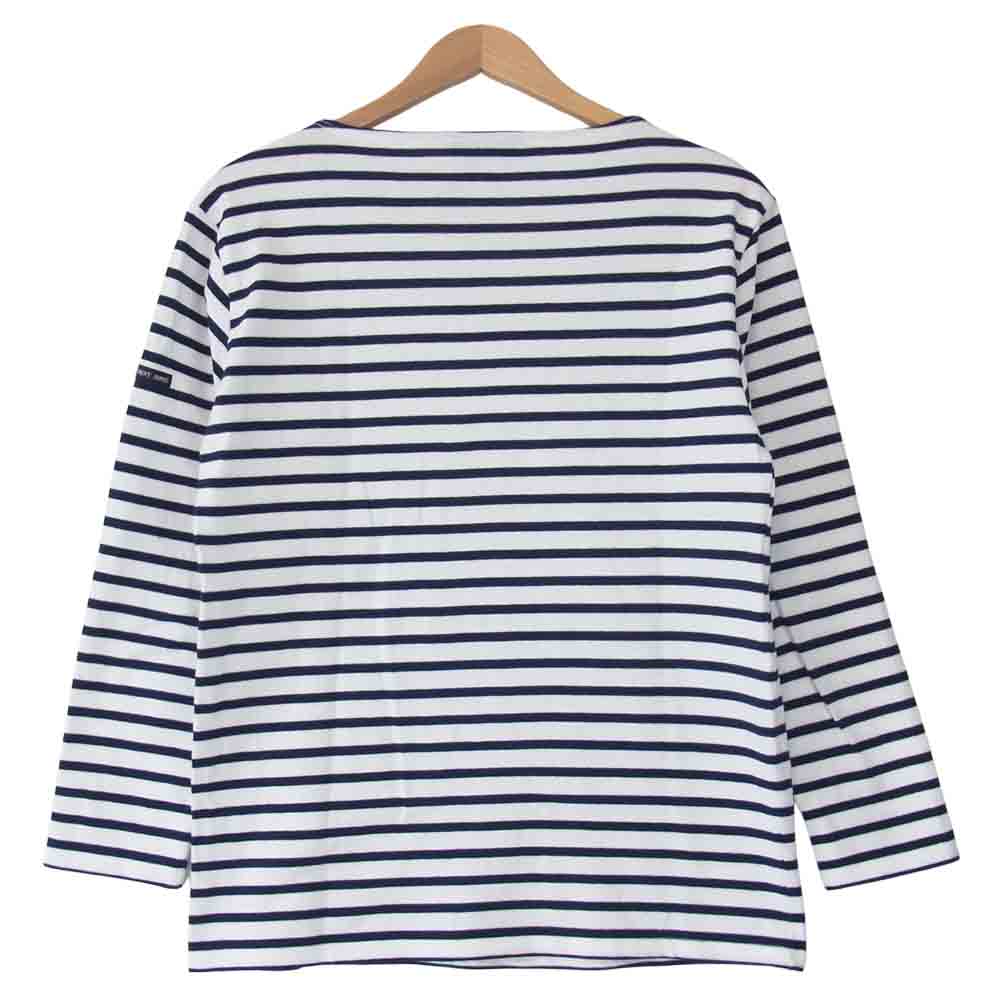 SAINT JAMES セントジェームス ウエッソン ボーダー Tシャツ ネイビー