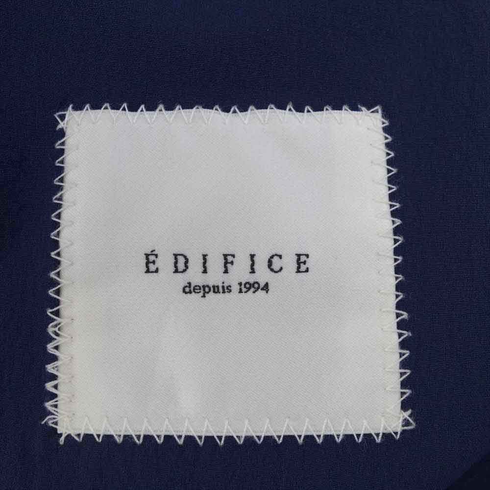 EDIFICE エディフィス テーラードジャケット セットアップ ネイビー系 46【中古】