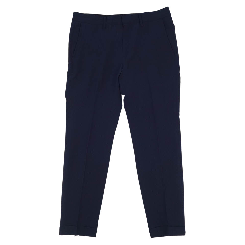 EDIFICE エディフィス テーラードジャケット セットアップ ネイビー系 46【中古】