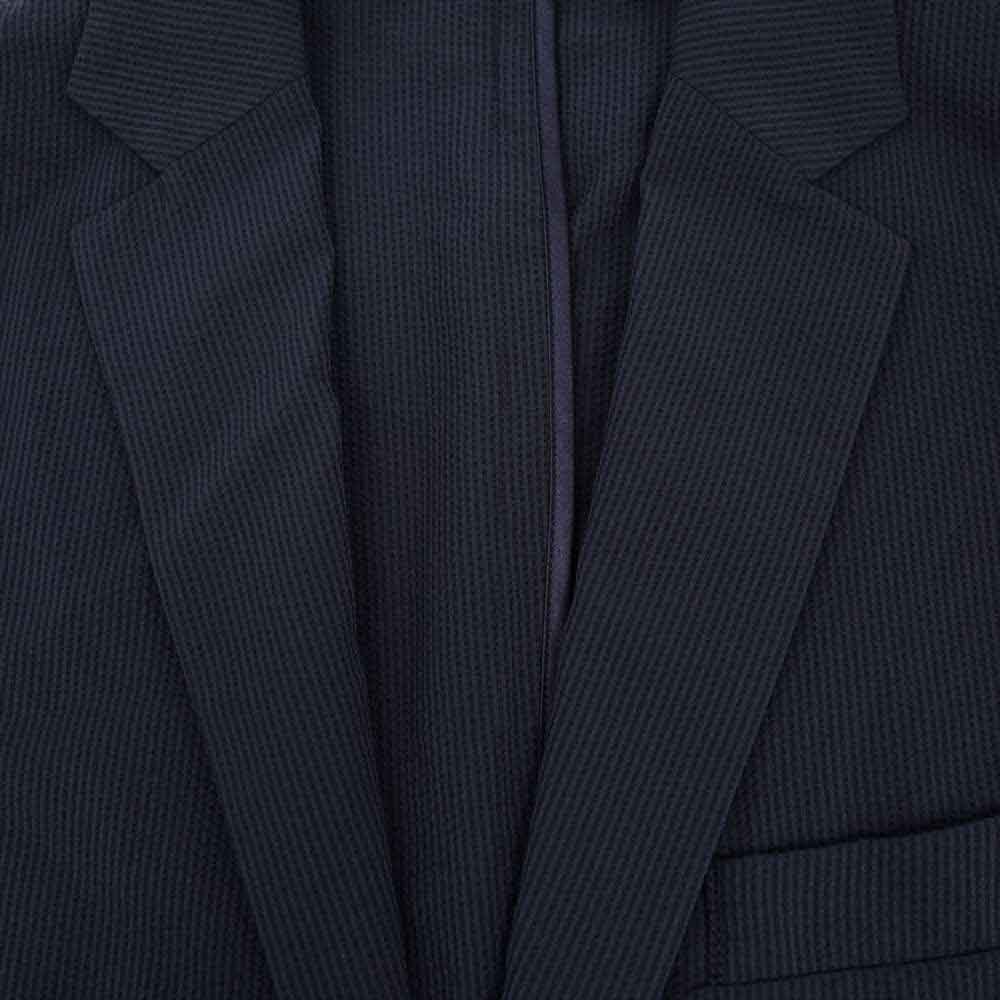 EDIFICE エディフィス テーラードジャケット セットアップ ネイビー系 46【中古】