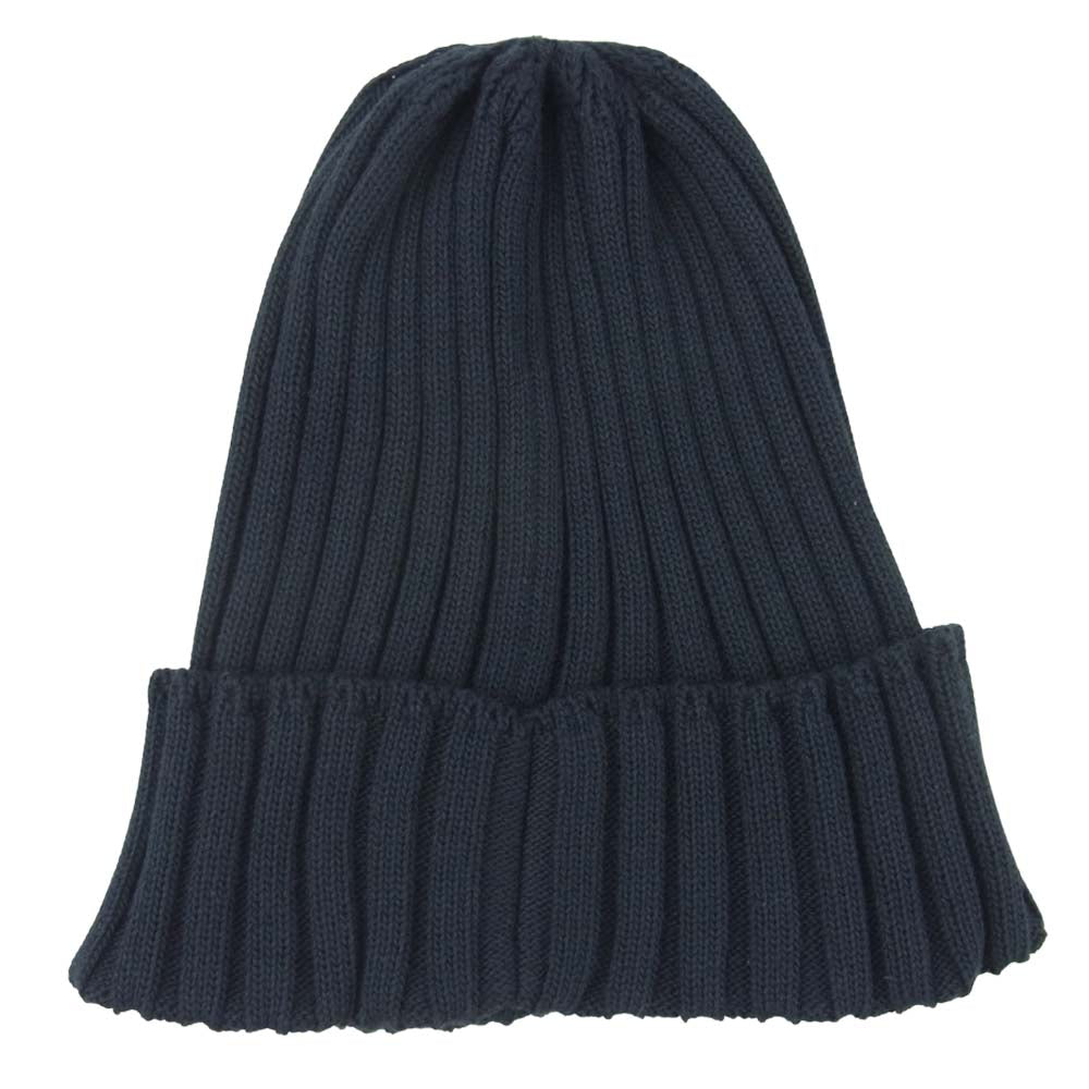 WTAPS ダブルタップス 141MADT-HT02 BEANIE 02 COPO COOL MAX クールマックス ビーニー ニットキャップ ダークネイビー系 F【中古】
