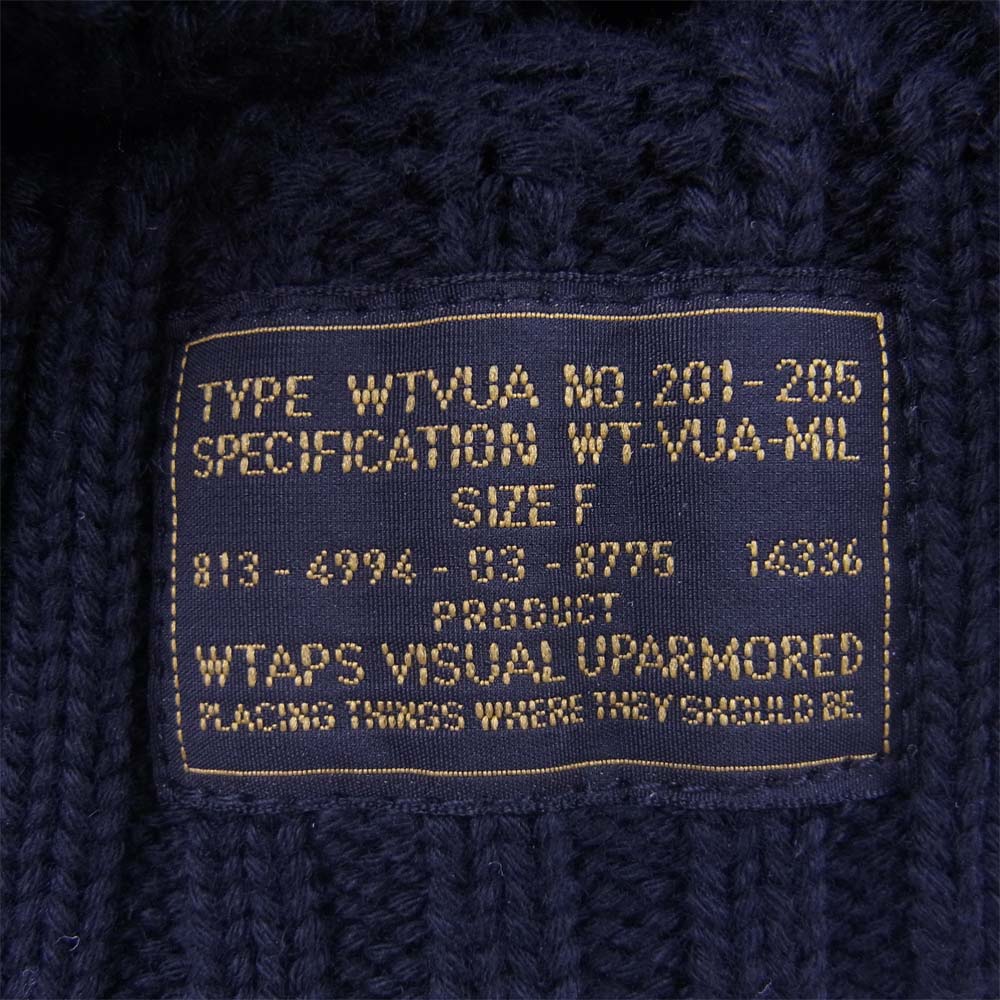 WTAPS ダブルタップス 131RPDT-HT01 BEANIE COPO COOLMAX クールマックス ビーニー ニットキャップ ブラック系 F【中古】