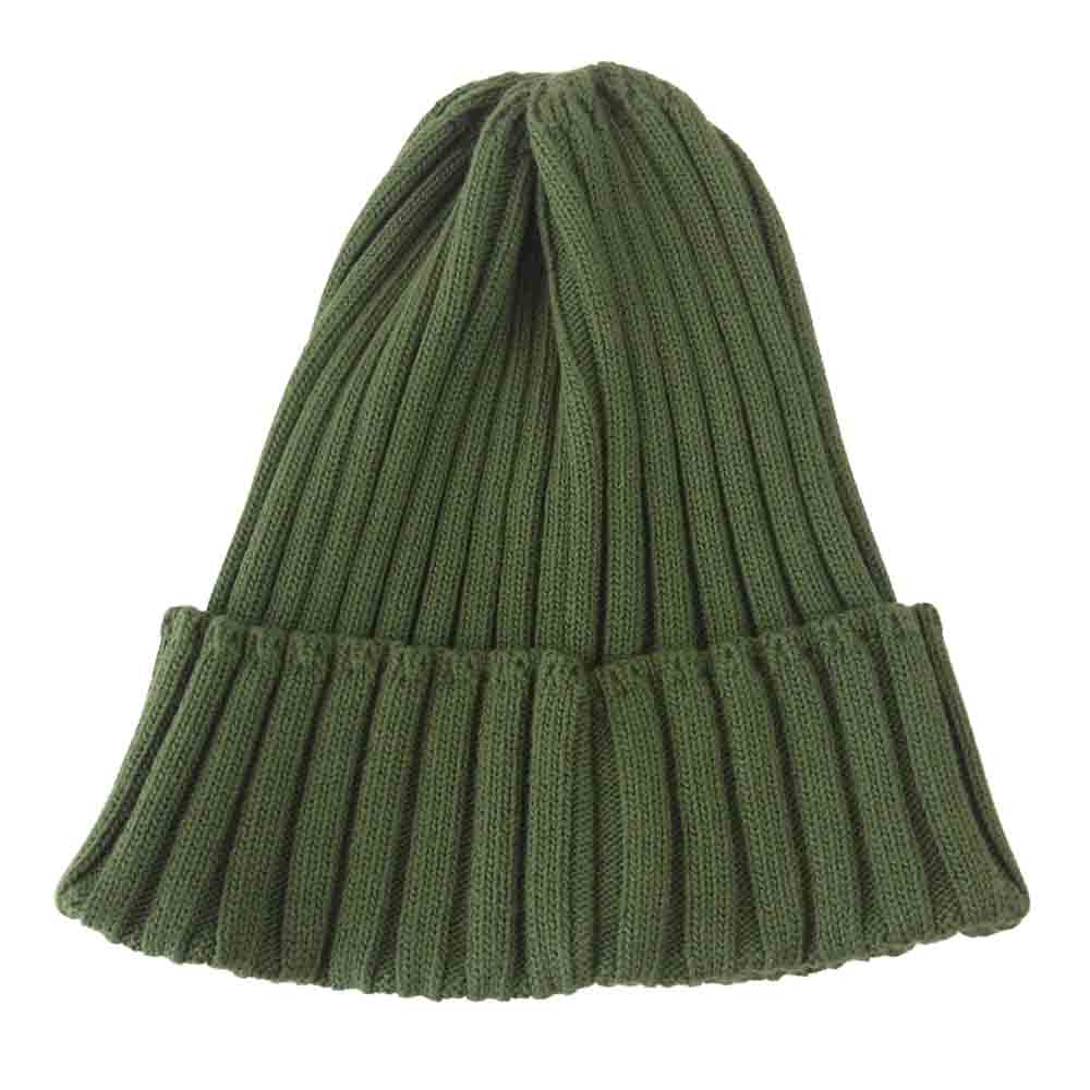 WTAPS ダブルタップス 151MADT-HT01S SNEAK COLLECTION BEANIE ビーニー グリーン系 F【中古】