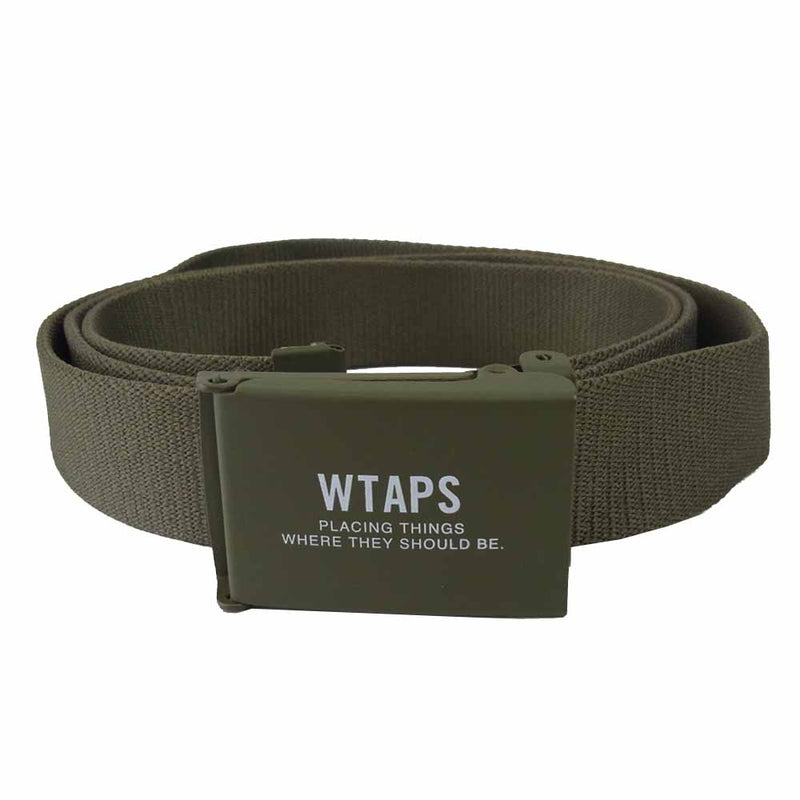 WTAPS ダブルタップス GIB BELT GIベルト ガチャ カーキ系【中古】