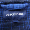 DESCENDANT ディセンダント HOODED LS SHIRT フーデッド ロングスリーブ シャツ ネイビー系 1【中古】
