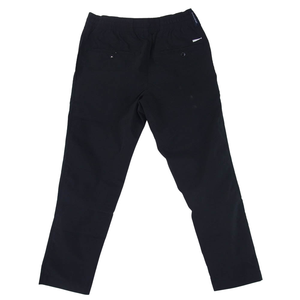 DESCENDANT ディセンダント SHORE BEACH PANTS ビーチパンツ ストレッチ イージー ブラック系 1【中古】