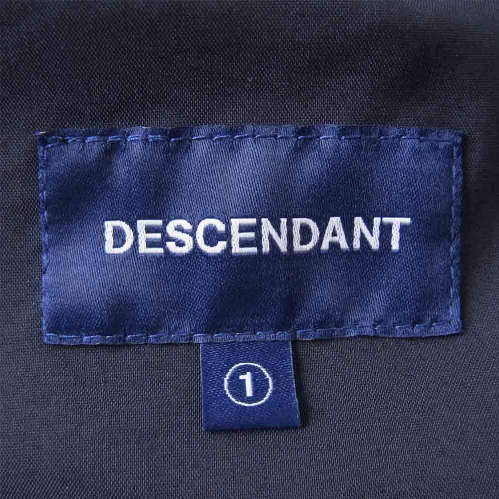 DESCENDANT ディセンダント SHORE BEACH PANTS ビーチパンツ ストレッチ イージー ブラック系 1【中古】