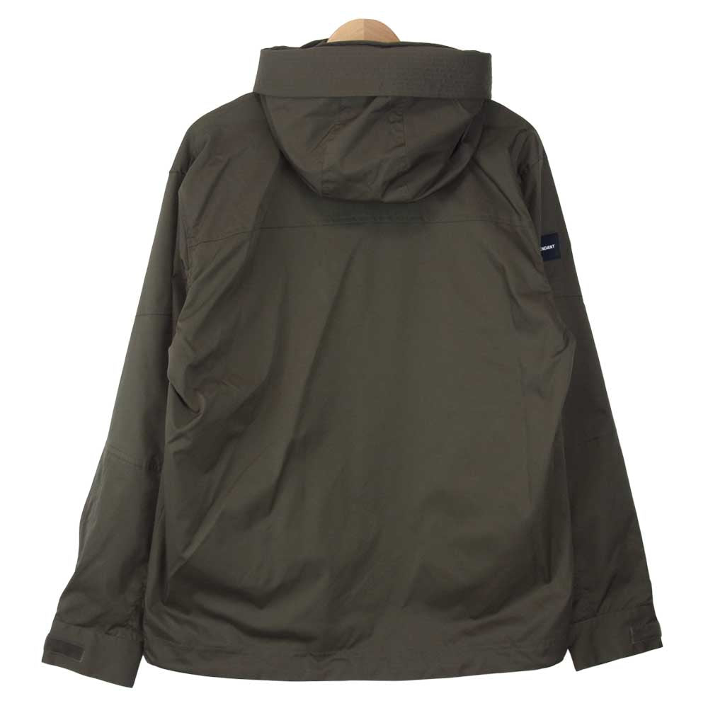 DESCENDANT ディセンダント 18AW 182TQS-JKM01/OD1 FIELDER TWILL JACKET フィールダー ツイル ストレッチ ナイロン カーキ系 S【新古品】【未使用】【中古】