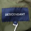 DESCENDANT ディセンダント 18AW 182TQS-JKM01/OD1 FIELDER TWILL JACKET フィールダー ツイル ストレッチ ナイロン カーキ系 S【新古品】【未使用】【中古】