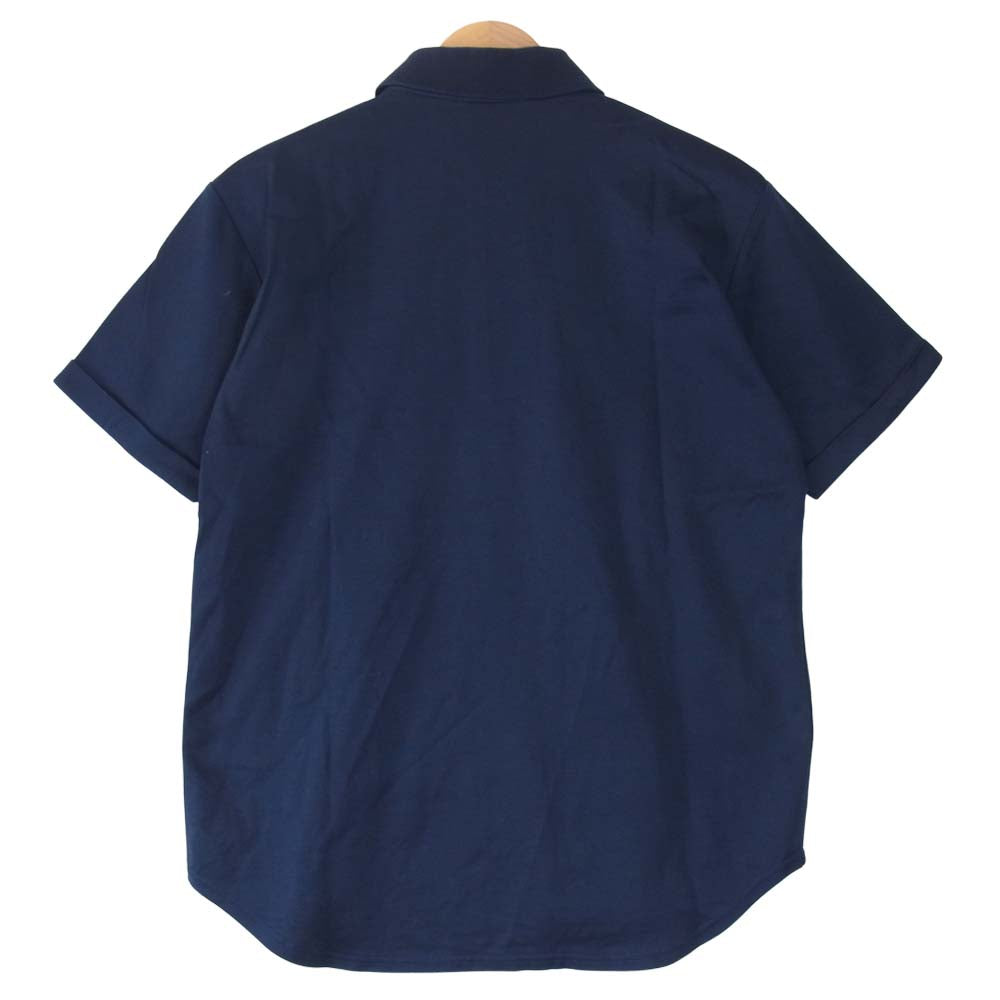 FRED PERRY フレッドペリー F1644 EDIFICE 別注 半袖 ポロシャツ ネイビー系 M【中古】