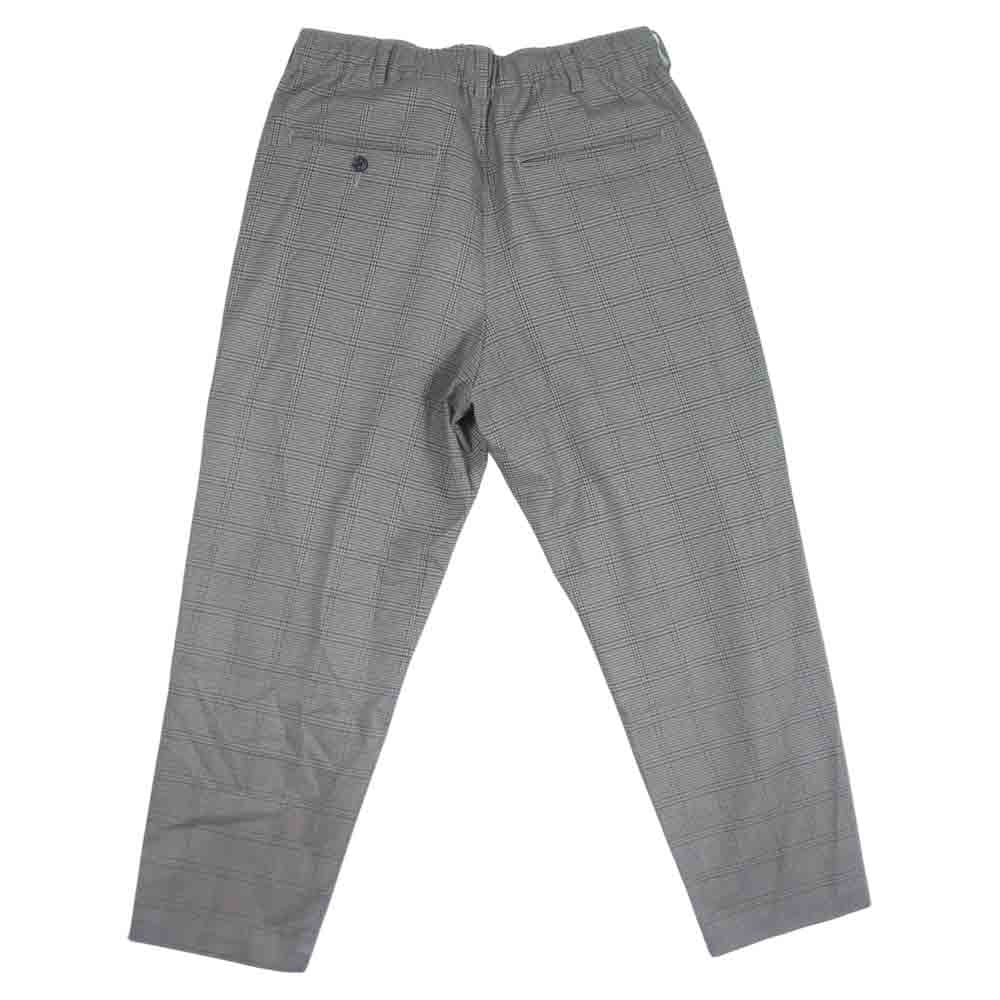 パブリック トウキョウ 600540001 チェック イージー テーパード パンツ チャコール系 2【中古】