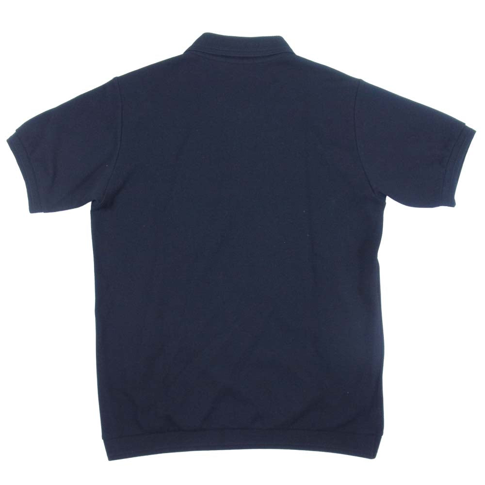 FRED PERRY フレッドペリー FZ1779 EDIFICE別注 HEM RIB PIQUE SHIRT ポロシャツ ブラック系 M【中古】
