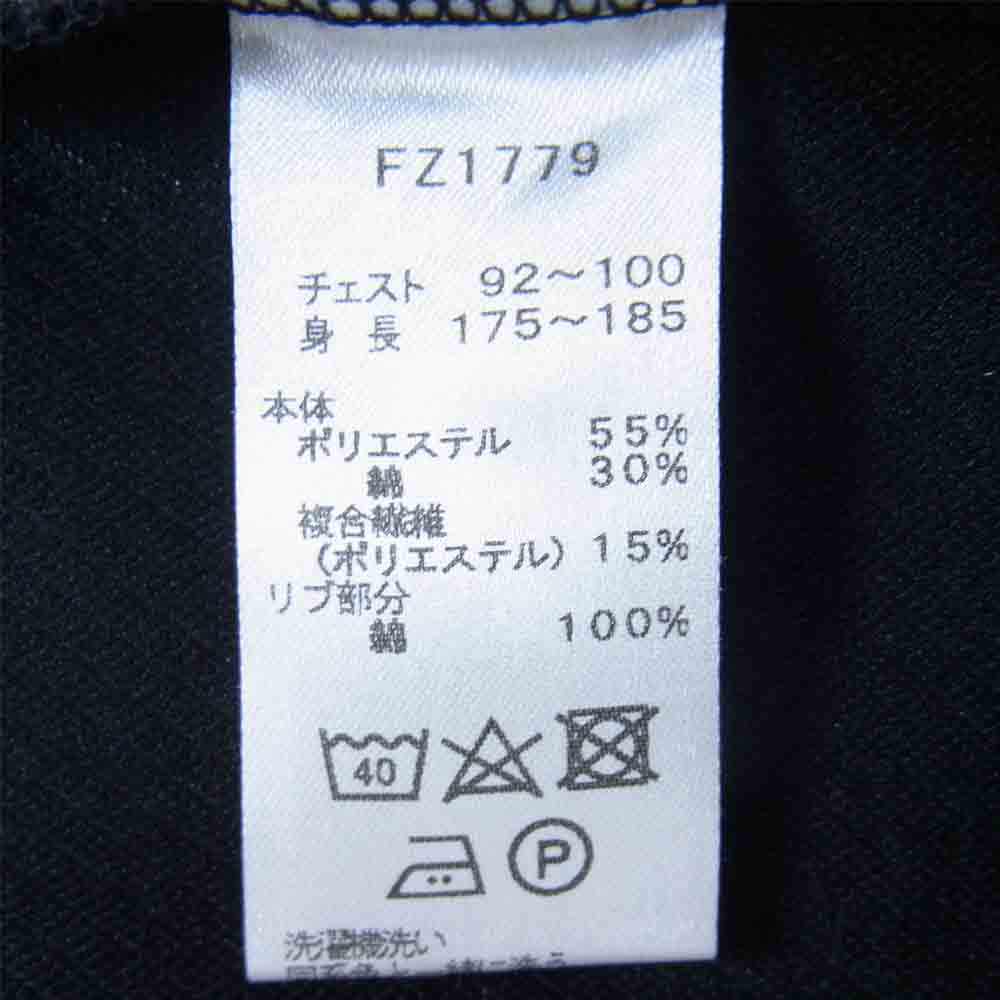 FRED PERRY フレッドペリー FZ1779 EDIFICE別注 HEM RIB PIQUE SHIRT ポロシャツ ブラック系 M【中古】