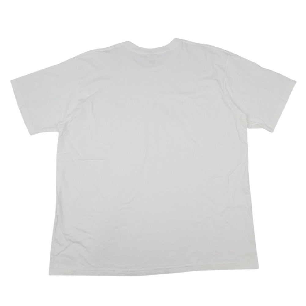 Supreme シュプリーム 20SS Chrome Logo TEE クローム ロゴ プリント Tシャツ ホワイト系 XL【中古】