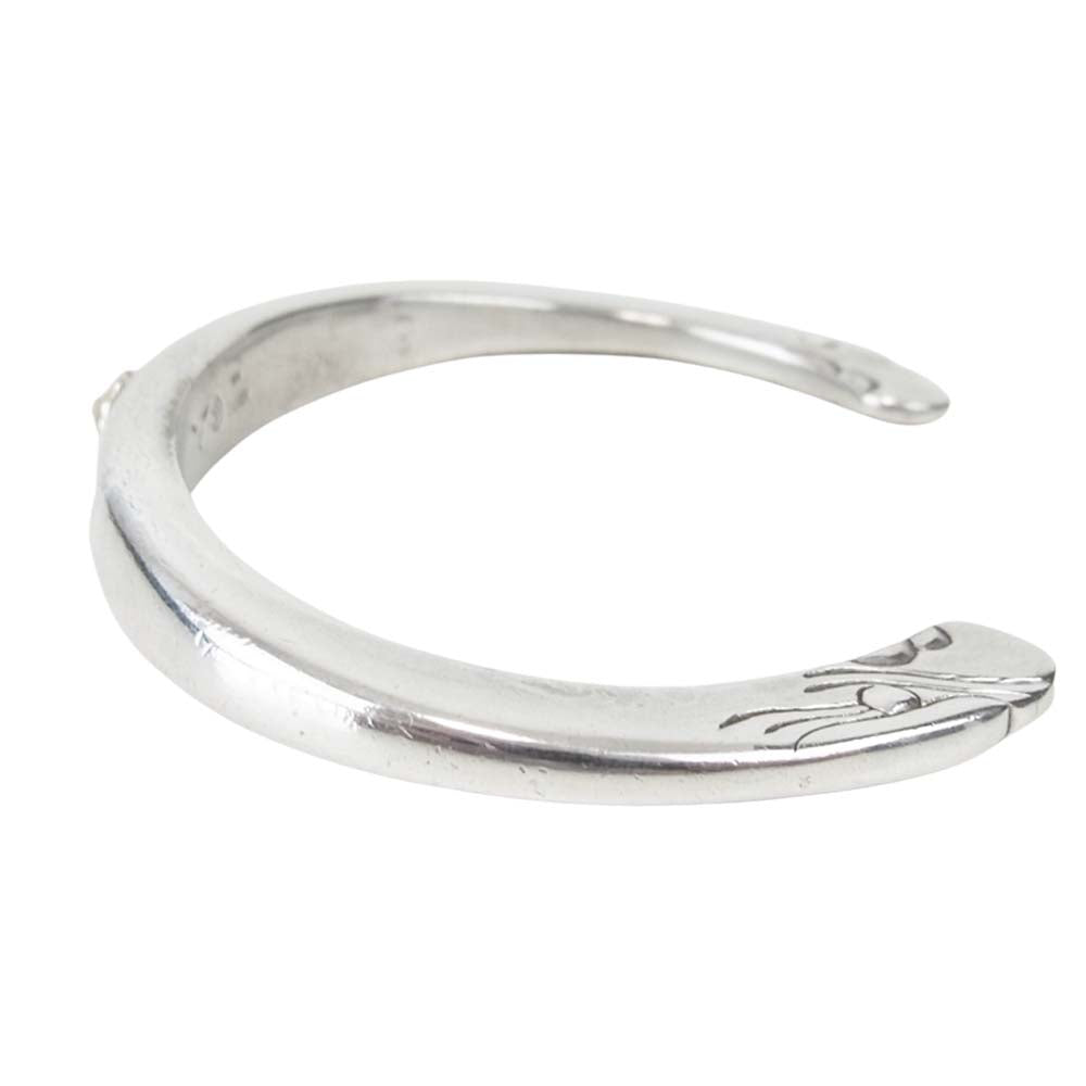 TADY & KING ロングホーン付きイーグルフェイスバングル ブレスレット タディアンドキング イーグルフェイス GPロングホーン バングル SILVER