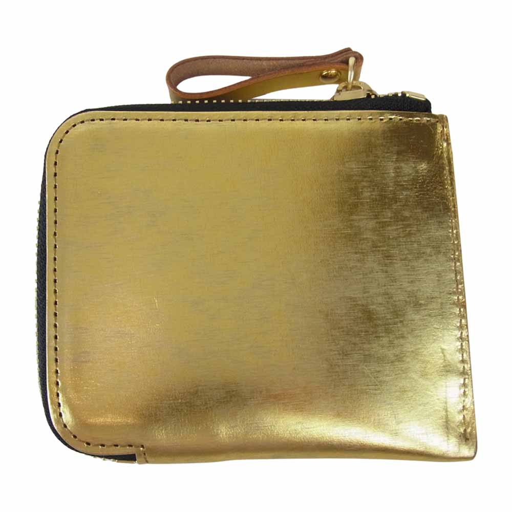 PORTER ポーター 195-01331 MULTI WALLET ジップ マルチ ウォレット ゴールド ゴールド系【中古】