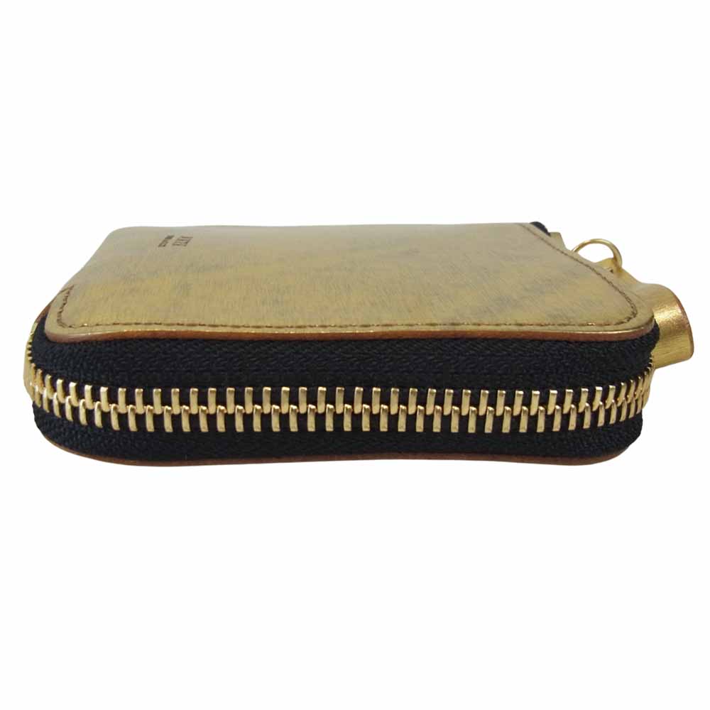 PORTER ポーター 195-01331 MULTI WALLET ジップ マルチ ウォレット ゴールド ゴールド系【中古】