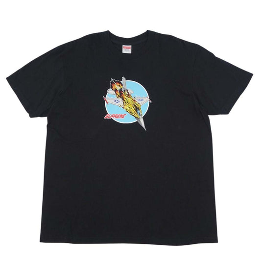 Supreme シュプリーム 20AW Jet Tee ジェット Tシャツ ブラック系 L【中古】