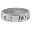 CHROME HEARTS クロムハーツ（原本無） 6mm SPACER FOREVER スペーサー フォーエバー リング シルバー系 17号【中古】