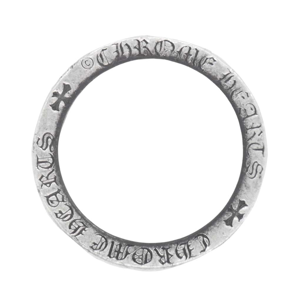 CHROME HEARTS クロムハーツ（原本無） 6mm SPACER FOREVER スペーサー フォーエバー リング シルバー系 17号【中古】